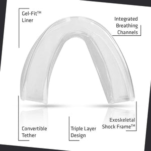 Mouth Guard Gum Shield Junior Senior Contact Rugby Sports Martial Boxing Hockey Football Adult Kids Youth Teeth Protection Boys Girls