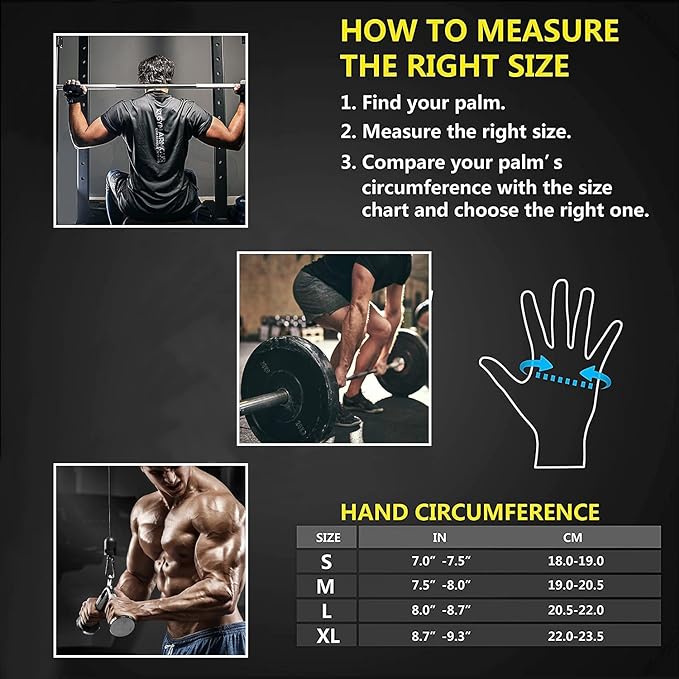 SAWANS Weight Lifting Gloves Gym Workout Fitness Men Women Fingerless Gloves Full Finger Touch screen Bodybuilding Training Grip
