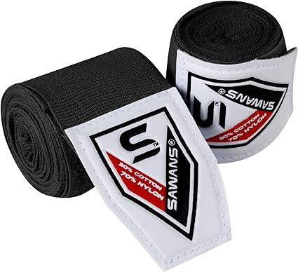 Boxing Hand Wraps Martial Arts Bandages Inner Gloves Punching MMA 2.5 3.5 4.5 Meter.