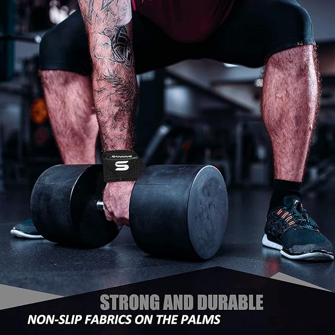 Weight Lifting Straps Grip Lifts Men Women Gym Straps Exercise Fitness Heavy Strength Training Powerlifting Bodybuilding Workout