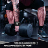 Weight Lifting Straps Grip Lifts Men Women Gym Straps Exercise Fitness Heavy Strength Training Powerlifting Bodybuilding Workout