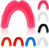 Mouth Guard Gum Shield Junior Senior Contact Rugby Sports Martial Boxing Hockey Football Adult Kids Youth Teeth Protection Boys Girls