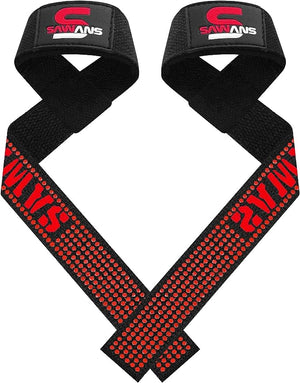 Weight Lifting Straps Neoprene Padded Bodybuilding Strength Training Wrist Straps Heavy Weight Lifting Deadlifting