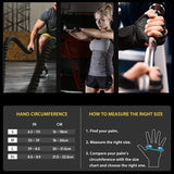 SAWANS Weight Lifting Gloves Gym Workout Fitness Support Men Women Fingerless Gloves Full Finger Touchscreen Bodybuilding Training Grip