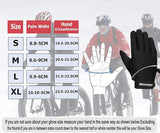 Cycling Gloves Winter Ladies Men Women Touchscreen Windproof Thermal Outdoor Anti-slip Gel Padded Mountain Bike Bicycle Gloves