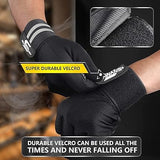 SAWANS Weight Lifting Gloves Gym Workout Fitness Fingerless Gloves Full Finger Touchscreen for Man And Women