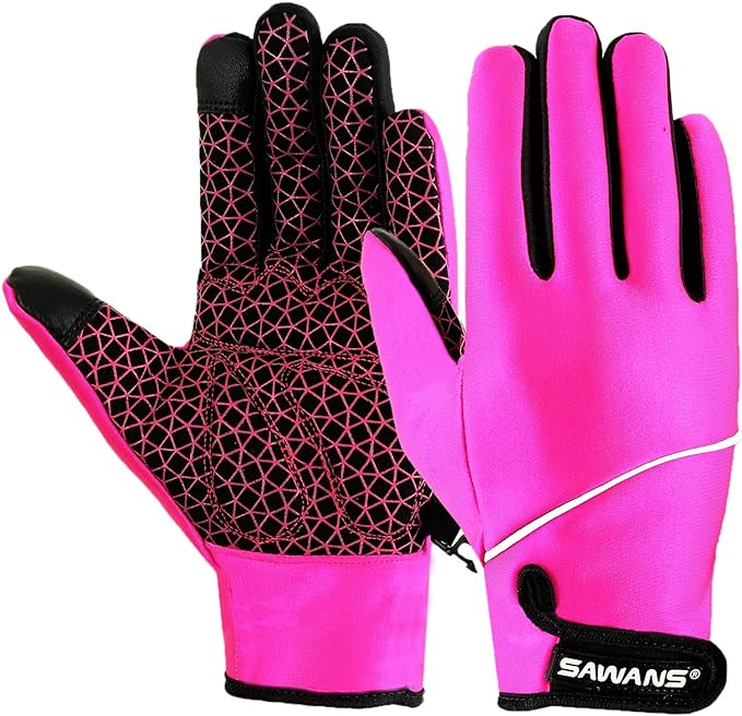 Cycling Gloves Winter Ladies Men Women Touchscreen Windproof Thermal Outdoor Anti-slip Gel Padded Mountain Bike Bicycle Gloves