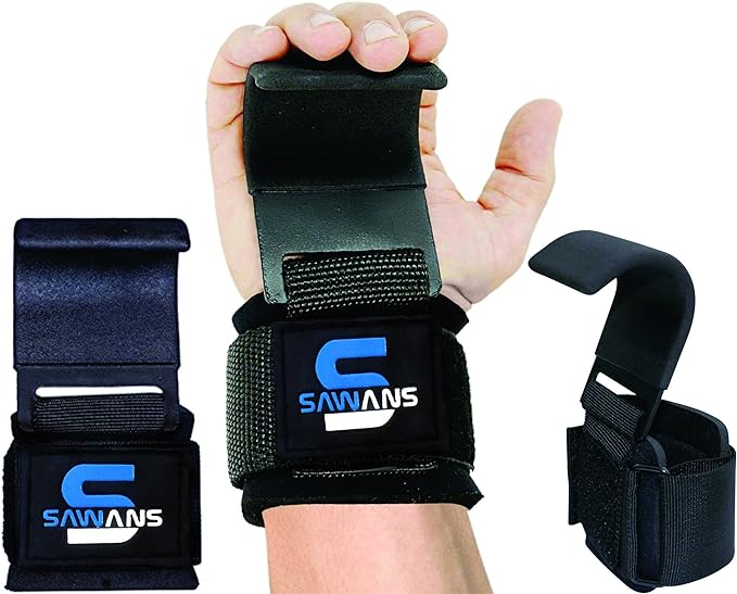 wrist support Power Wrist Straps Hook bar Weight Lifting Training Gym Bar Support Lift Gloves
