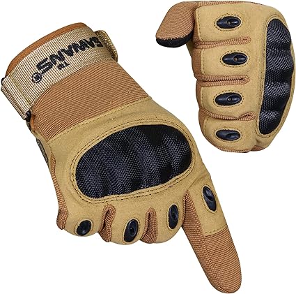 Motorcycle Sports Full Finger ATV Riding Men Women Hard Knuckle Touch Screen MTB Mountain Bike Outdoor Road Cycling Hiking