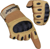 Motorcycle Sports Full Finger ATV Riding Men Women Hard Knuckle Touch Screen MTB Mountain Bike Outdoor Road Cycling Hiking