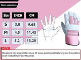 Thorn Proof Work Gloves Heavy duty Leather Gardening Gloves FOR MEN WOMEN AND KIDS Washable Gripper