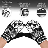 SAWANS Football Goalkeeper Gloves For Boys kids Children Youth Training Gloves Soccer Goalie Goalkeeping Wrist Protection Grip Palms Adults Men