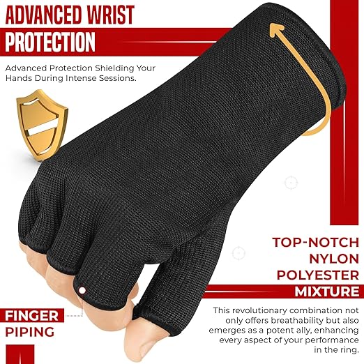 SAWANS Inner Gloves, Muay Thai Boxing Wraps, Boxing Elastic Band, Boxing Gloves, Sports Wraps, Kickboxing, Boxing Gloves, Boxing Gloves