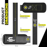 SAWANS Weight Lifting Belt Wrist Pad Strength Training Support Fitness Gloves Bodybuilding Weight Lifting Gym Accessories for Women Men