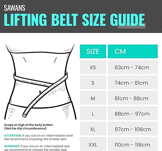 SAWANS Weightlifting Belt Men Women Martial Arts Fitness Bodybuilding Strength Training Powerlifting Gym Weightlifting Belt Train Weightlifting Belt for Men