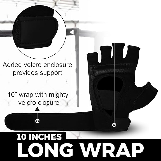 SAWANS Boxing Gloves Men Women Boxing Gloves Grappling Gloves Lightweight Karate Gloves Taekwondo Half Finger Kickboxing Sparring Martial Arts Muay Thai