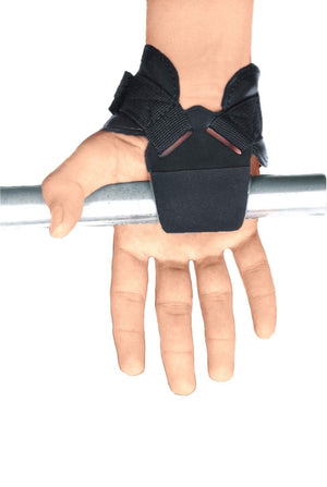 Weight Lifting Hooks Reverse Grips Training Gym Straps Gloves Wrist Support Bar