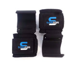 Power Wrist Straps Hook bar Weight Lifting Training Gym Bar Support Lift Gloves