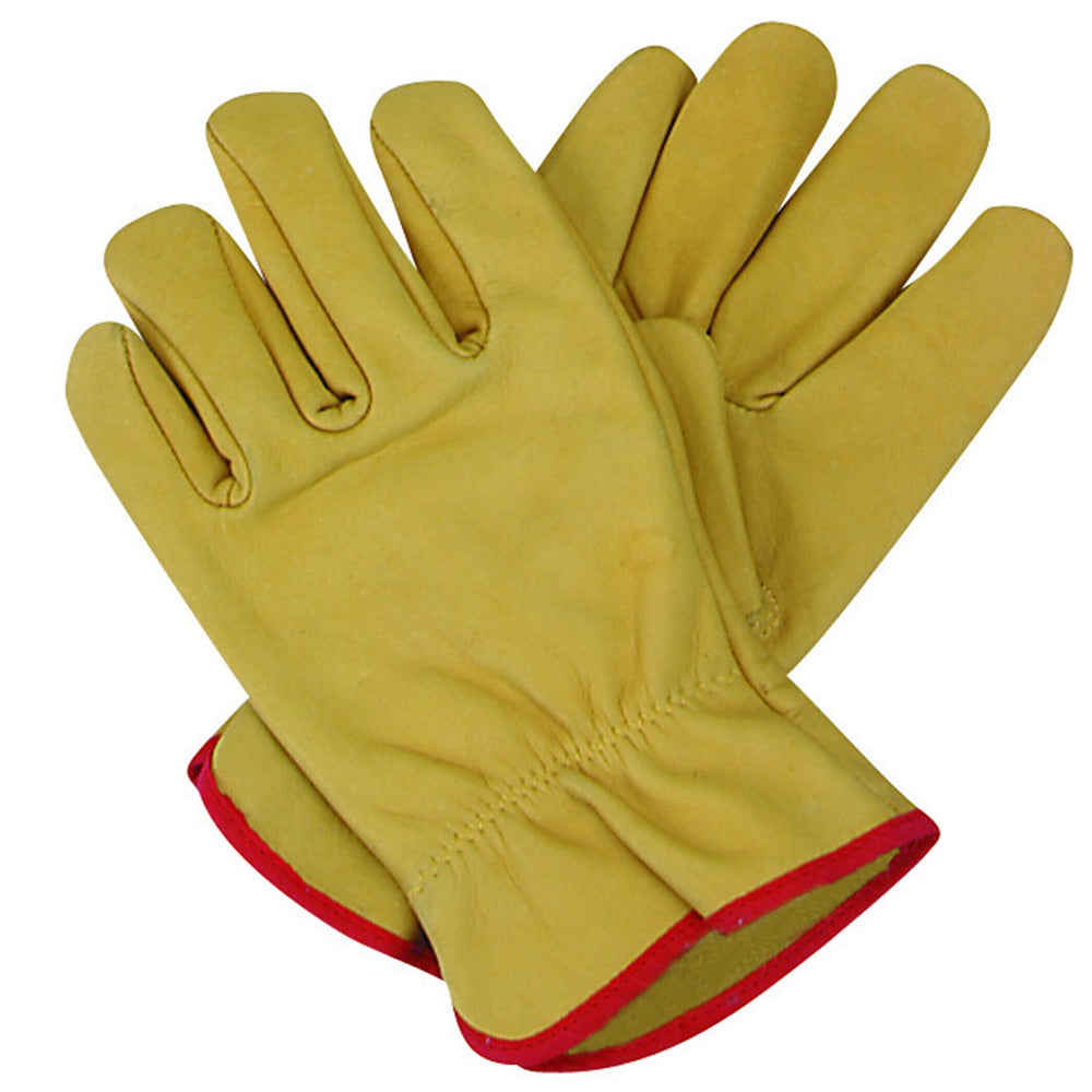 Gloves working leather palm online