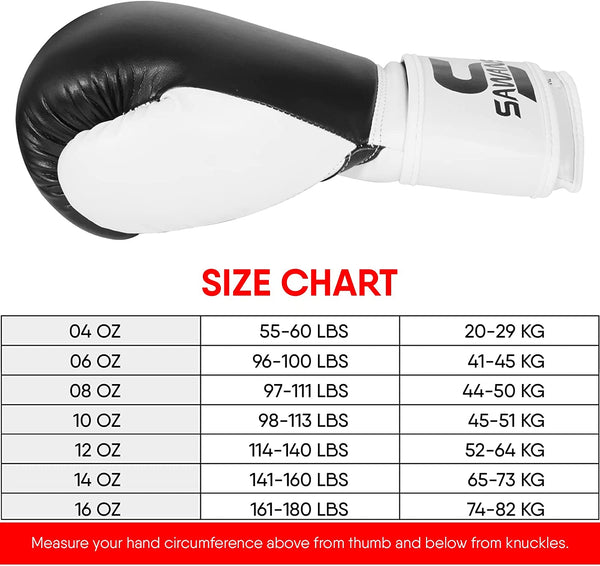 Boxing Gloves Men Women Children Kids Kickboxing MMA Martial
