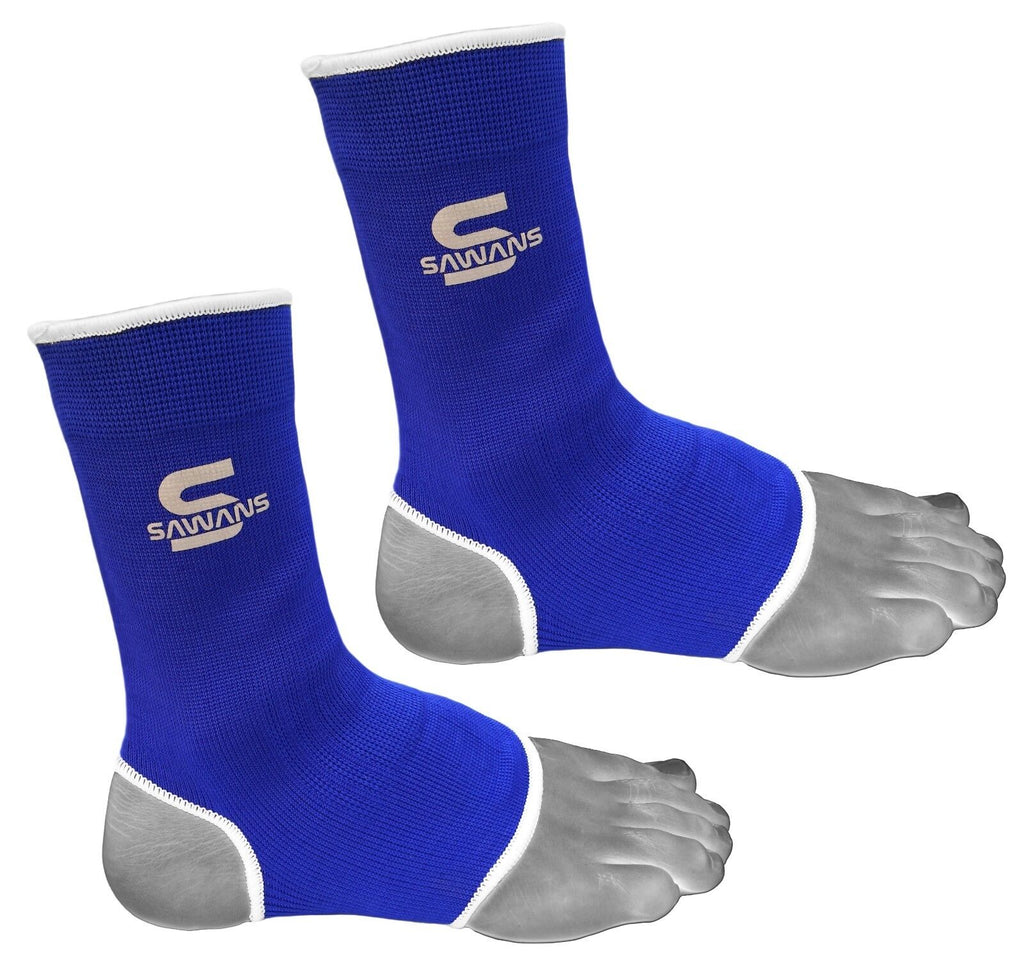 MMA Ankle support Brace Leg Arthritis Injury Gym sleeve Elasticated Bandage Wrap