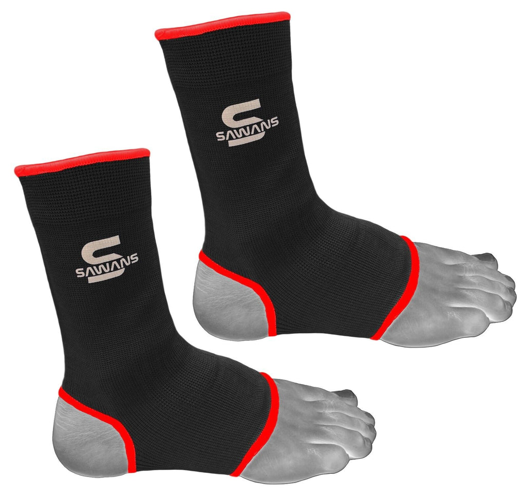 MMA Ankle support Brace Leg Arthritis Injury Gym sleeve Elasticated Bandage Wrap