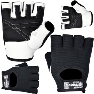 Gym Gloves Leather Workout Weight Lifting Fitness Training Cycling Grips