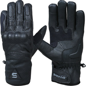 Leather Summer Motorcycle Motorbike Gloves Winter Gloves