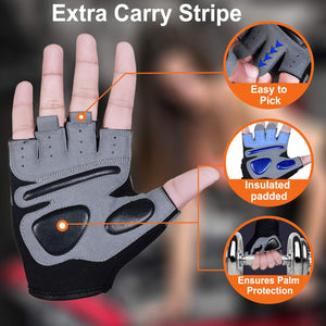 SAWANS Gym Gloves Training Weight lifting Gloves for Men Women Protection Exercise Fitness Workout Gloves Cycling Hanging Pull ups Breathable