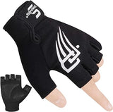 SAWANS Gym Weight Lifting Gloves Fitness Workout Padded Palm Protection Non-Slip Silicone Grip for Men and Women Training Breathable Exercise Cycling